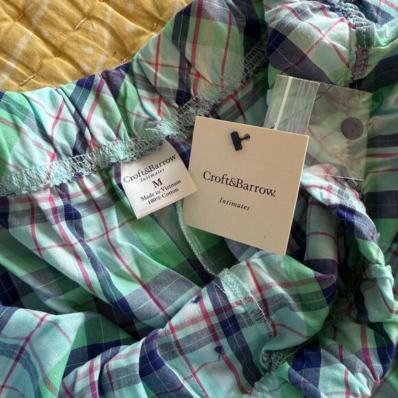 Croft & Barrow plaid pajama pants medium new with tags! - Picture 3 of 3